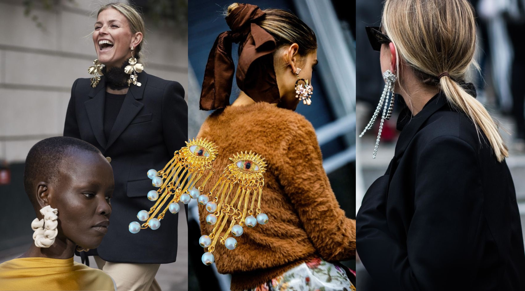 A Look We Love: Statement Earrings