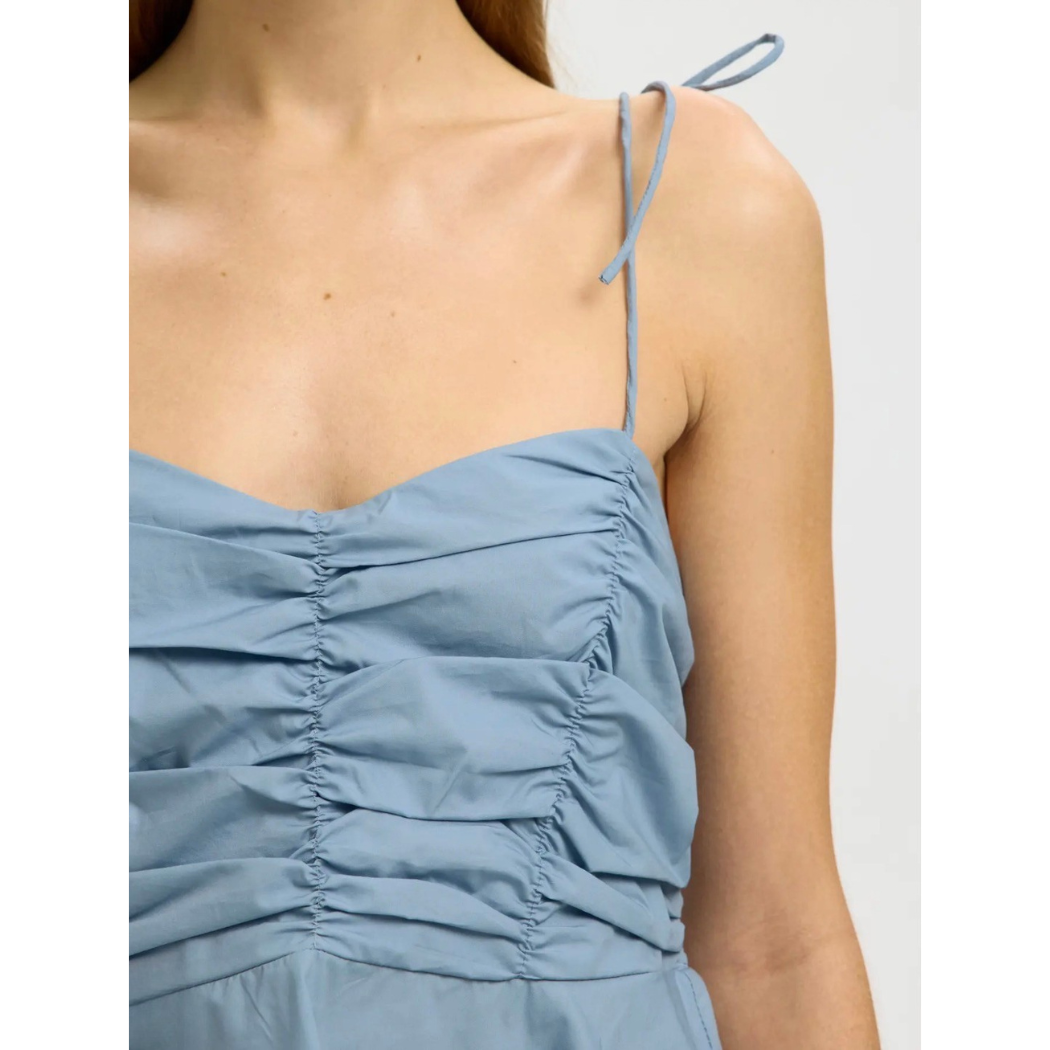 Delia Organic Cotton Strap Top