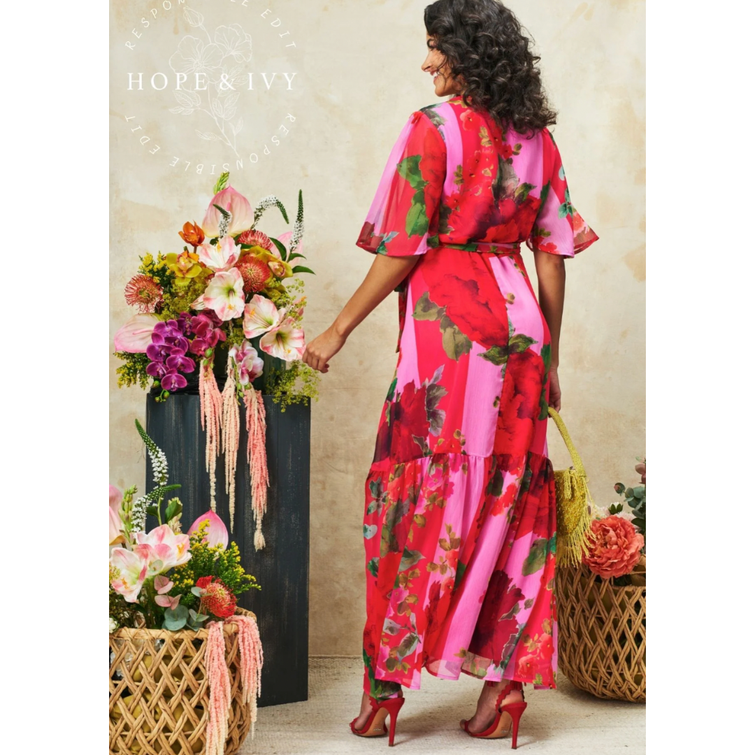 The Rosanna Wrap Dress