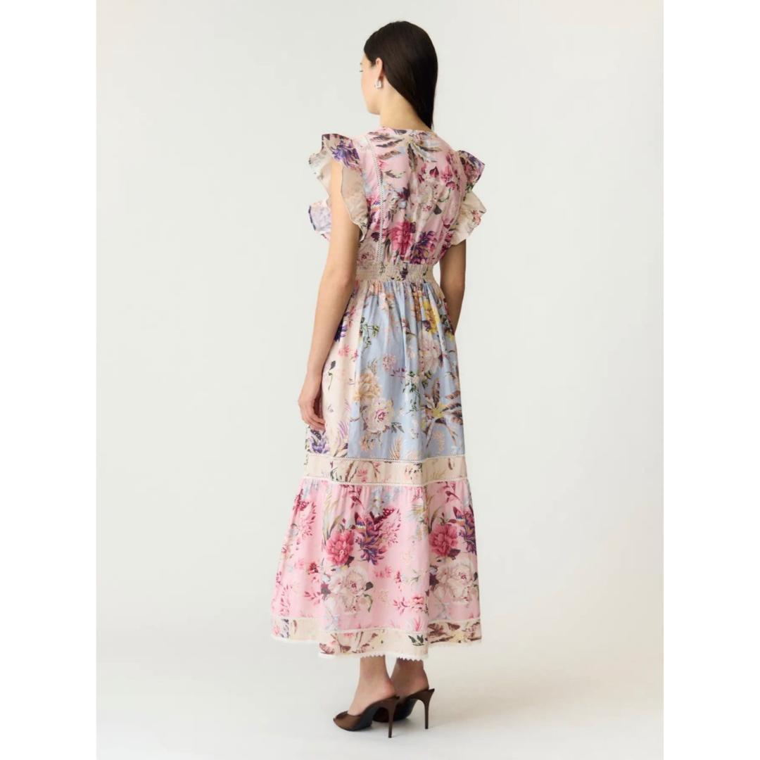Messa Floral Midi Dress