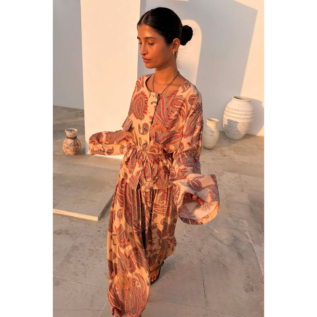 Paisley Balloon Trousers