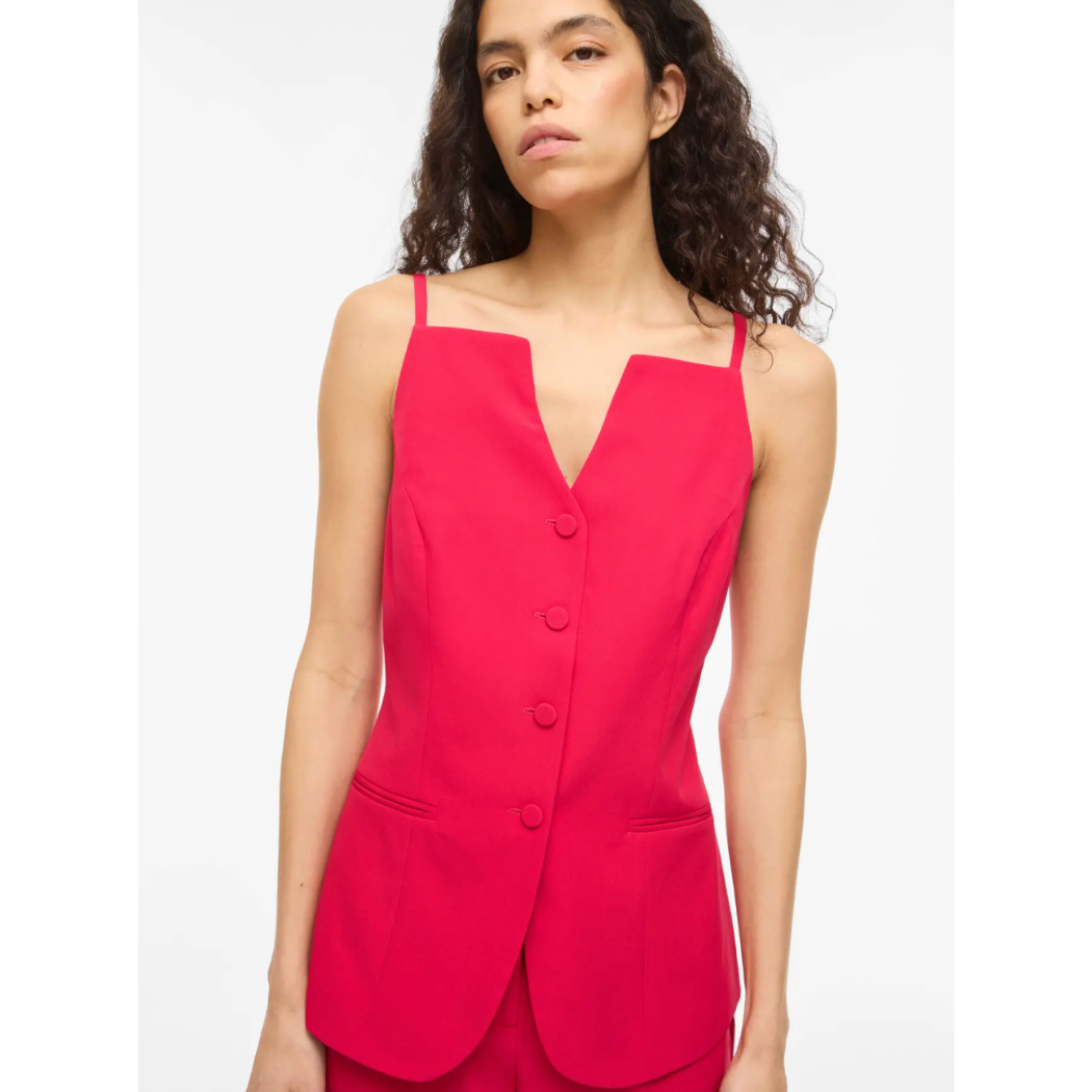 Freesia Square Neck Waistcoat