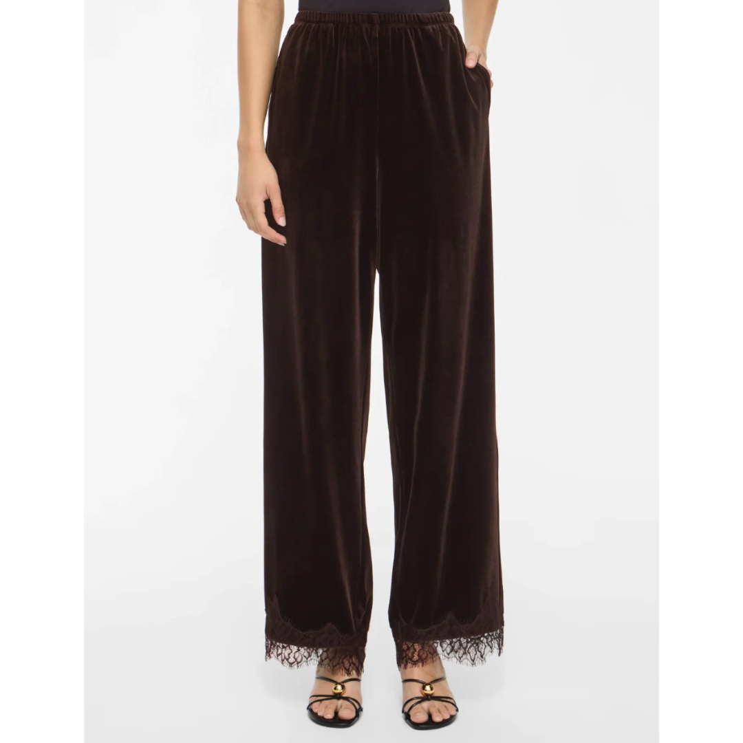 Verity Brown Velvet Trousers