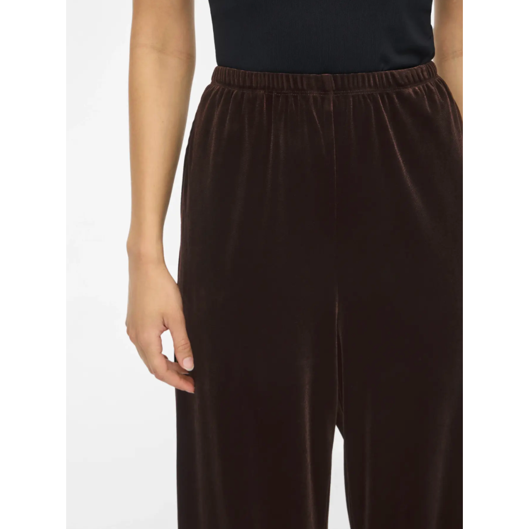 Verity Brown Velvet Trousers