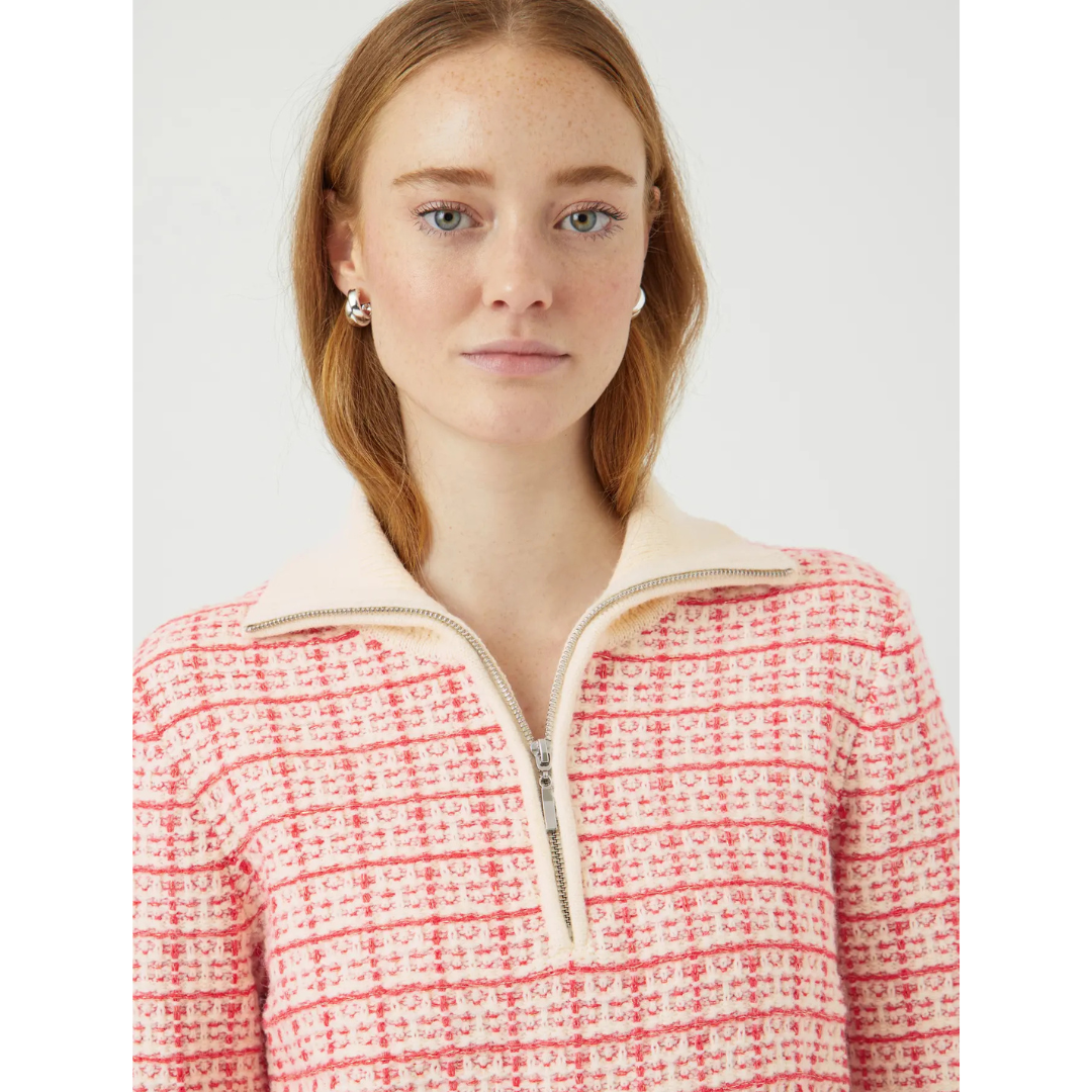 Hamptons Zip Knit Jumper