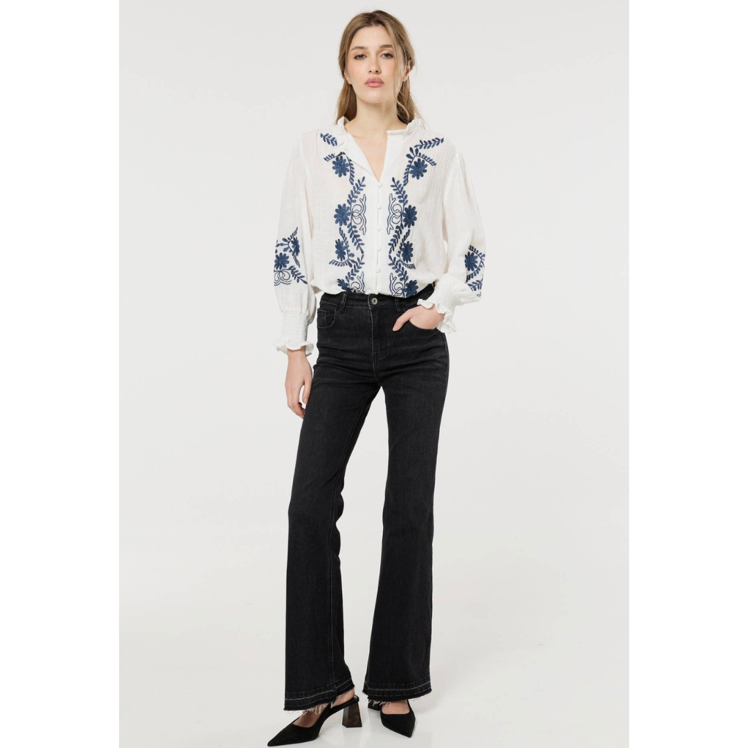 Harper Embroidered Blouse