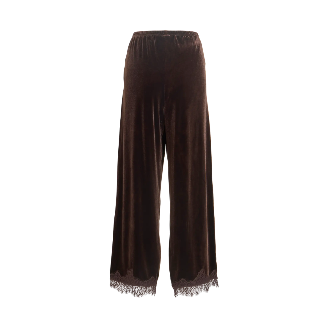 Verity Brown Velvet Trousers