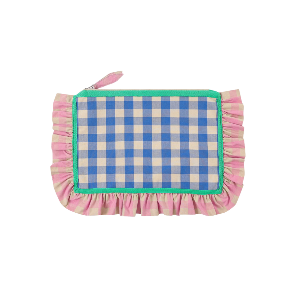 Gingham Frill Pochette