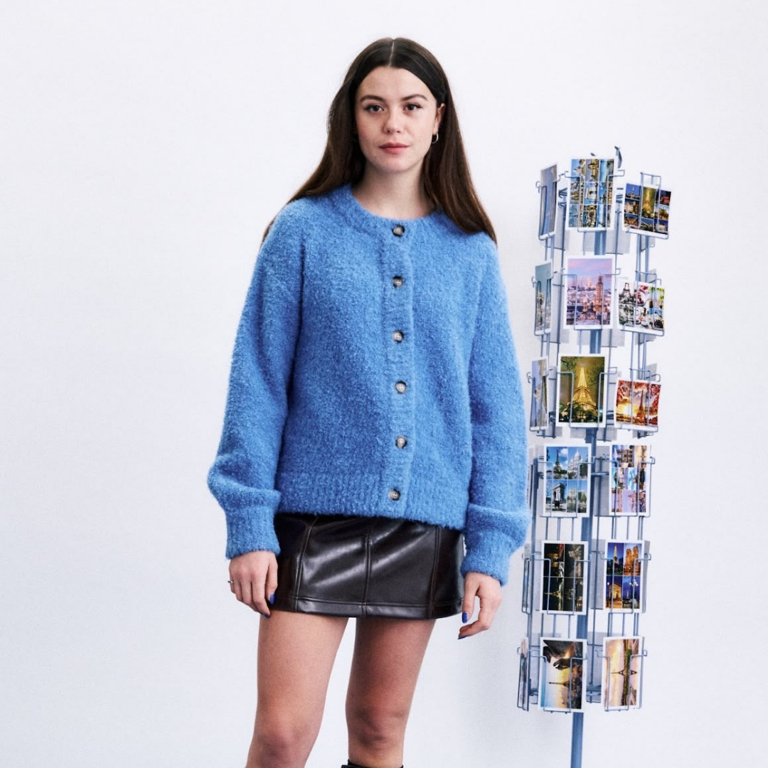 Syros Blue Cardigan