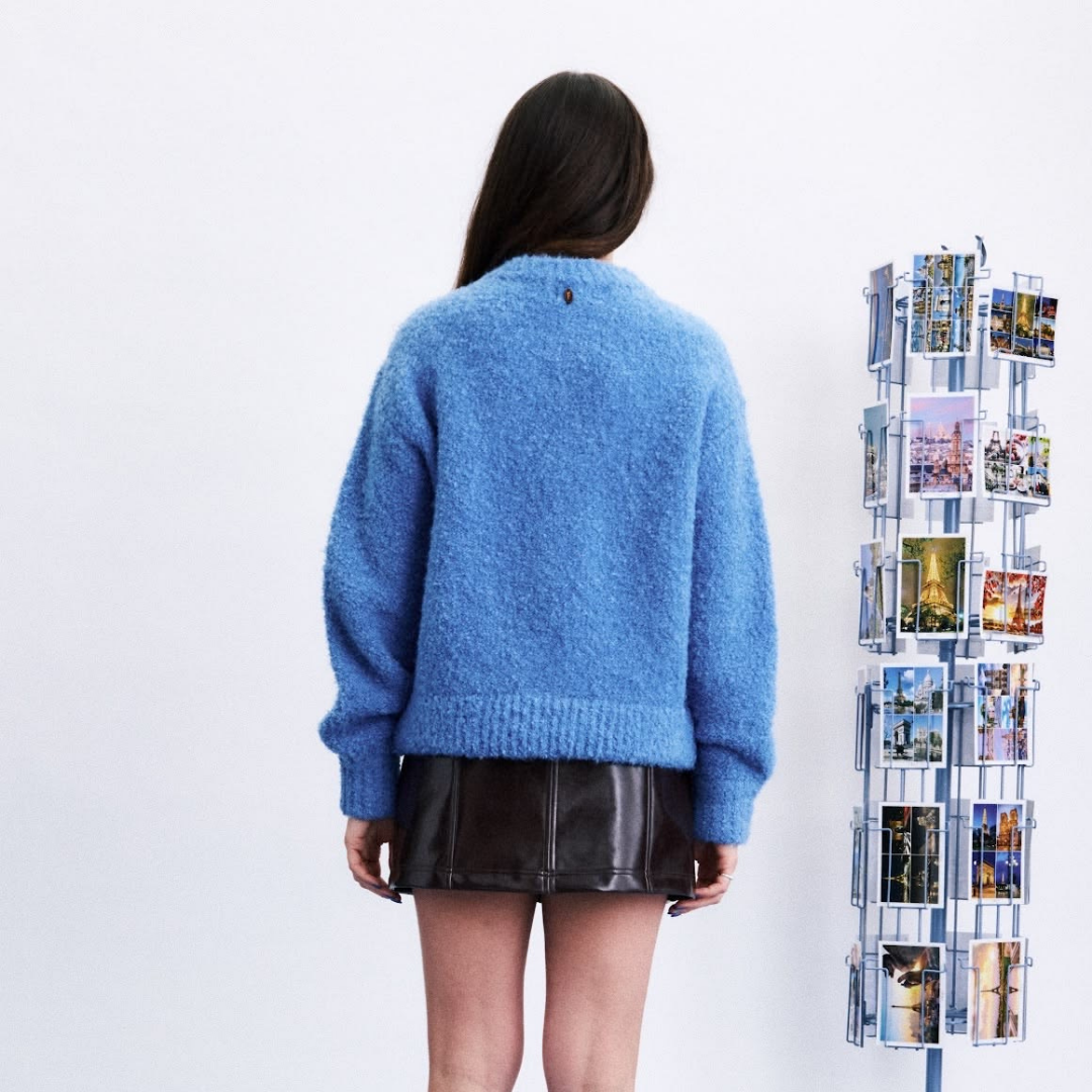 Syros Blue Cardigan