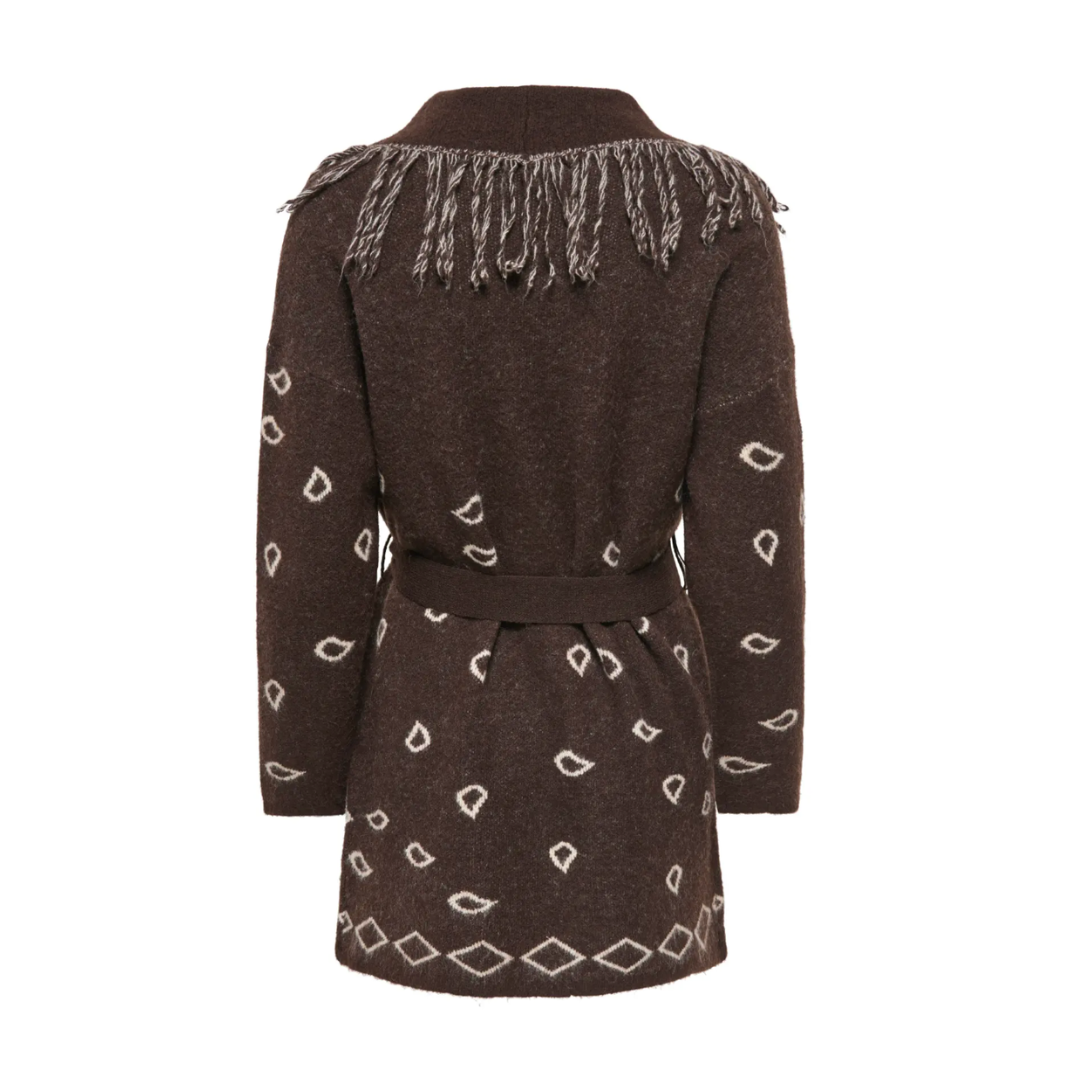 Hayley Fringe Cardigan