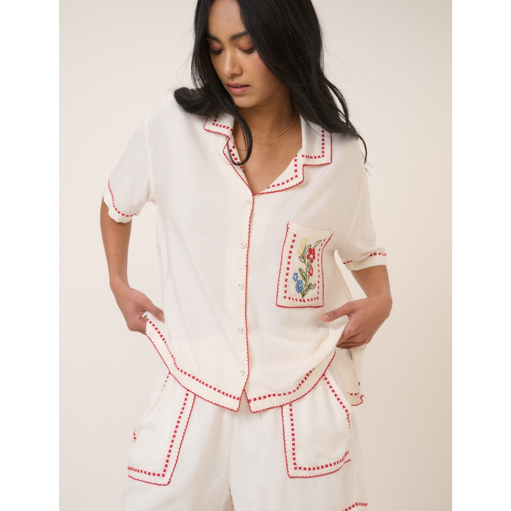 Milos Embroidered Shirt