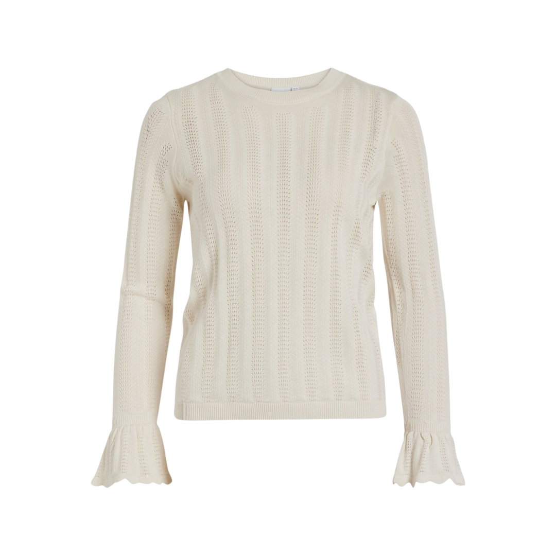 Grace pointelle knit top