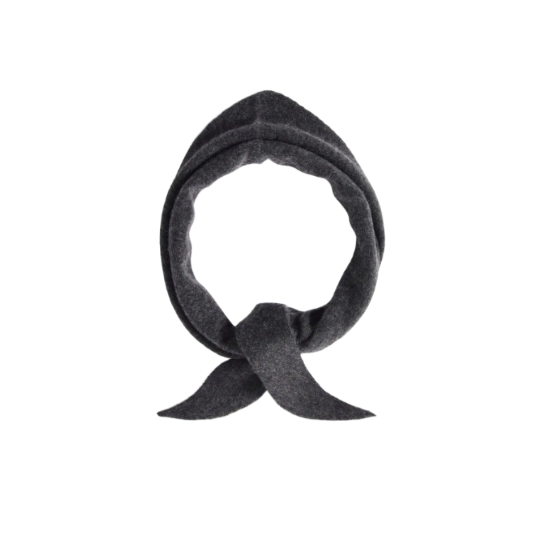 Charcoal Grey Cashmere Scarf