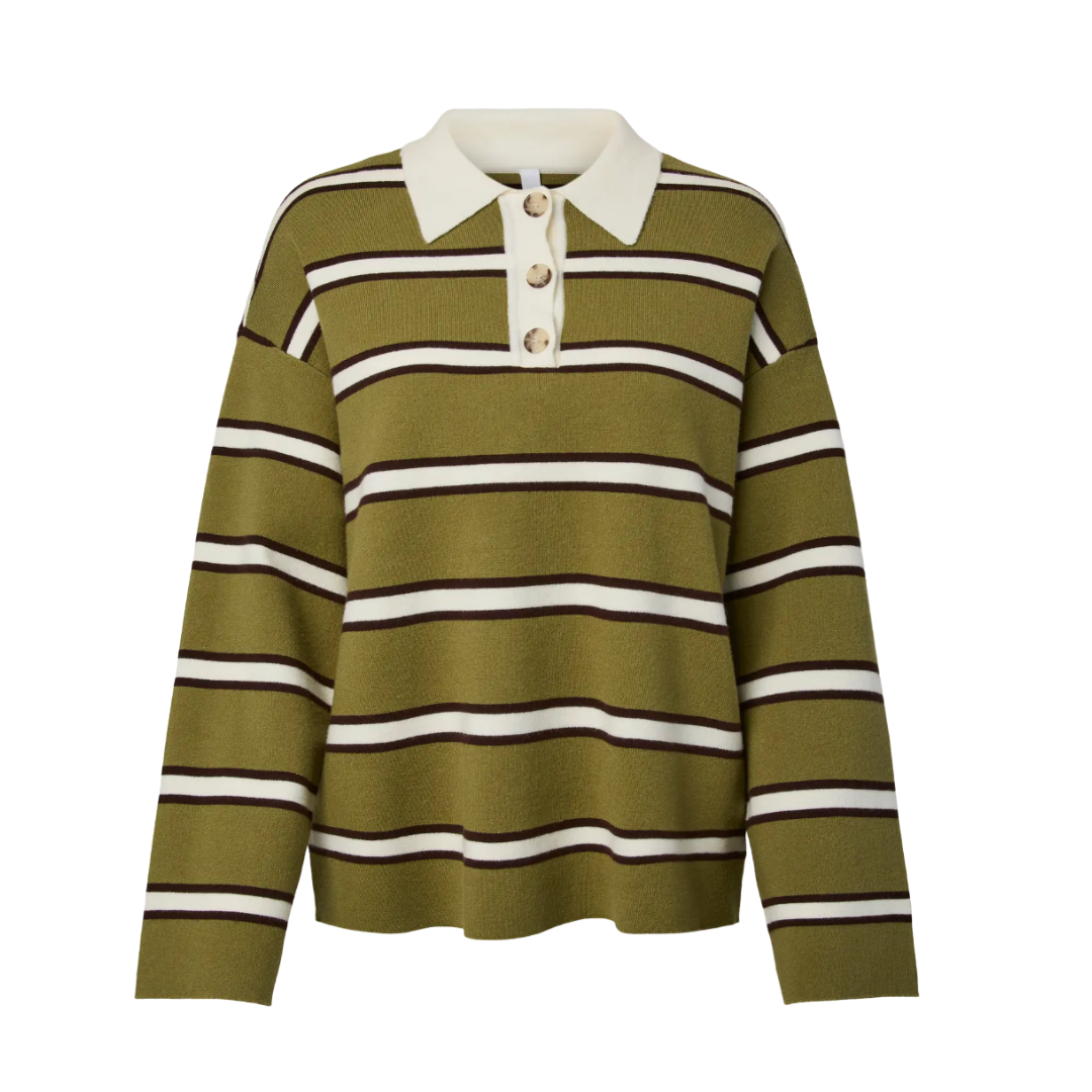 Isabell Knitted Rugby Top