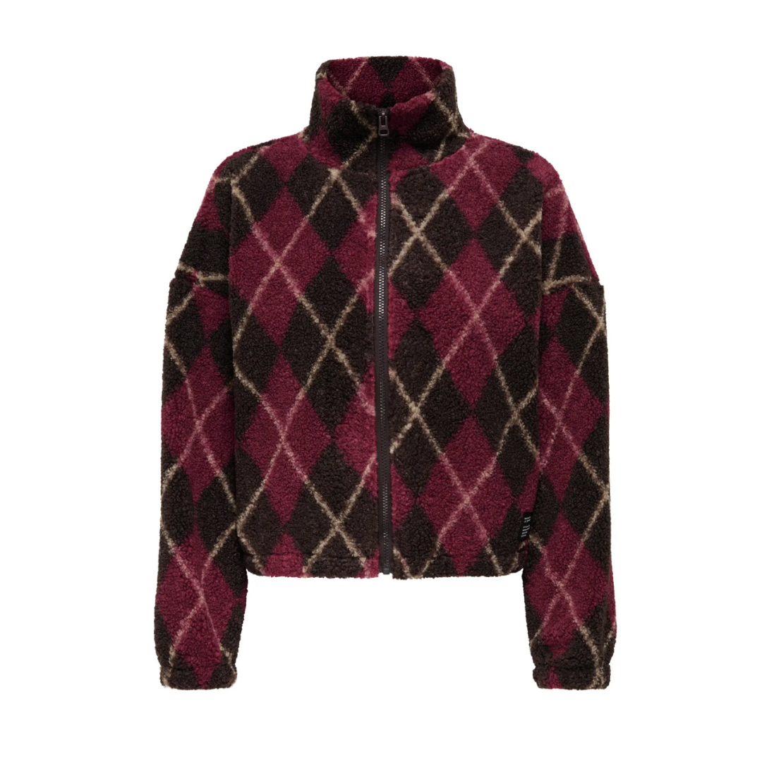Eline Argyle Fleece Jacket