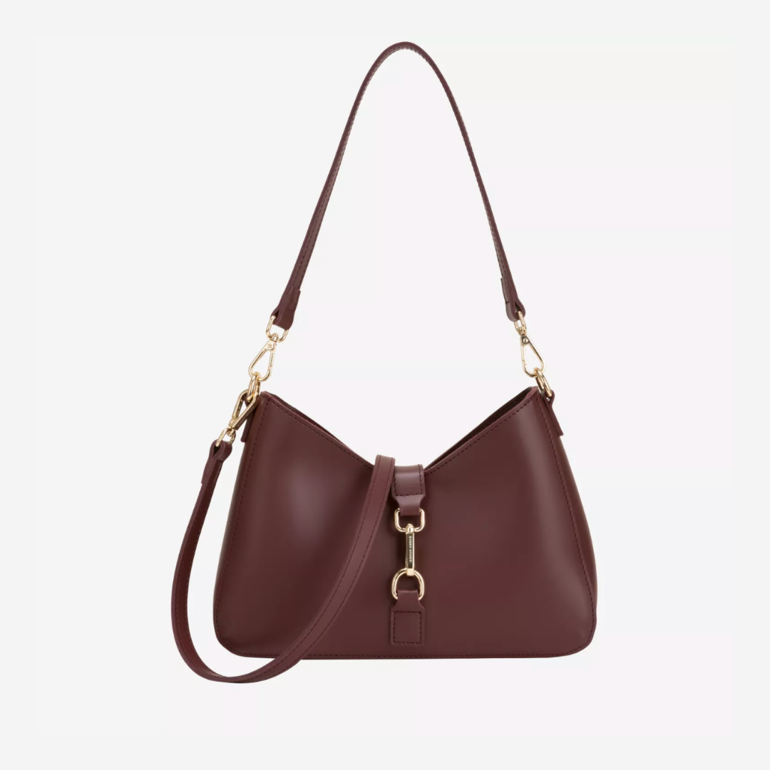Burgundy Shoulder Bag