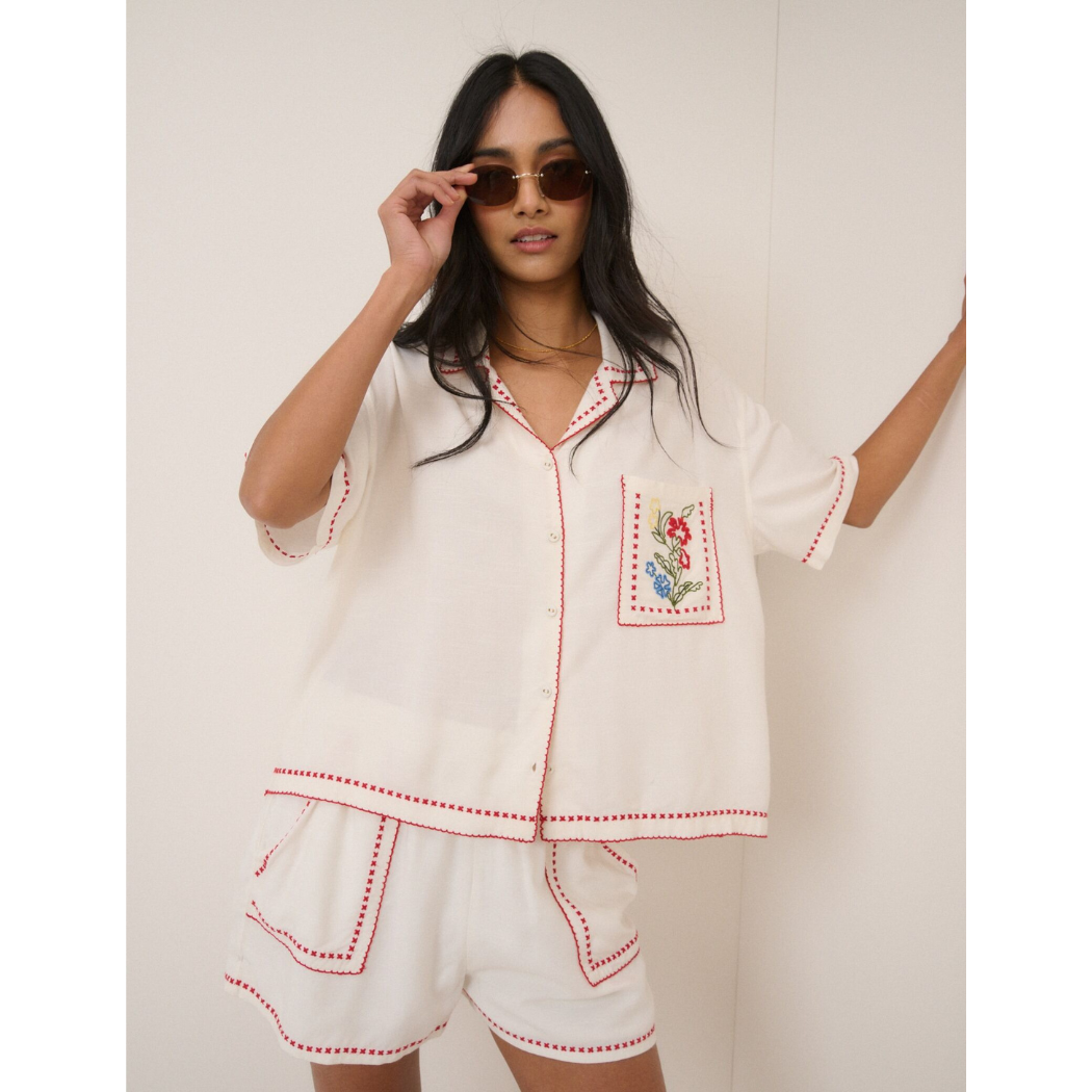 Milos Embroidered Shirt