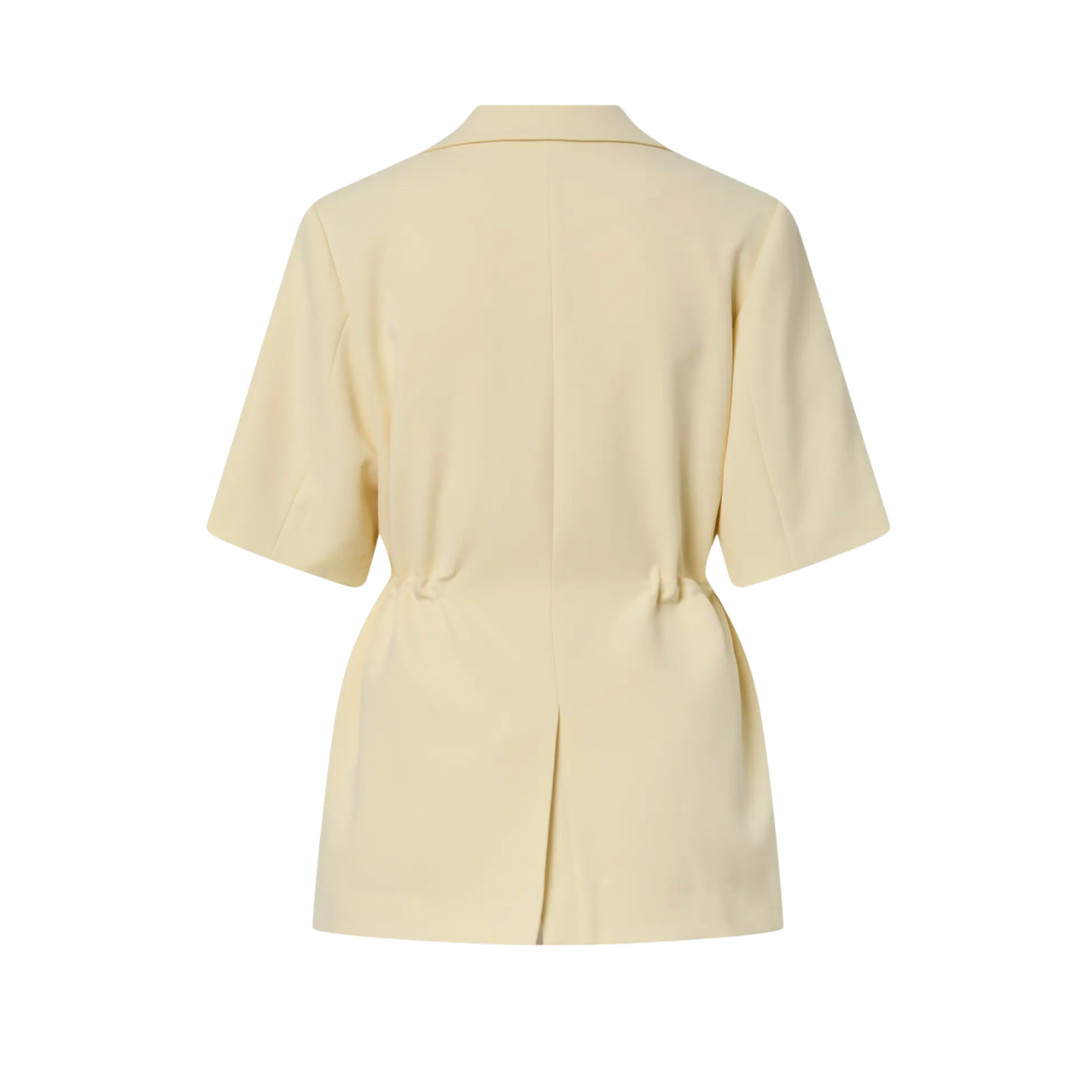 Butter Short Sleeve Tailored Blazer
