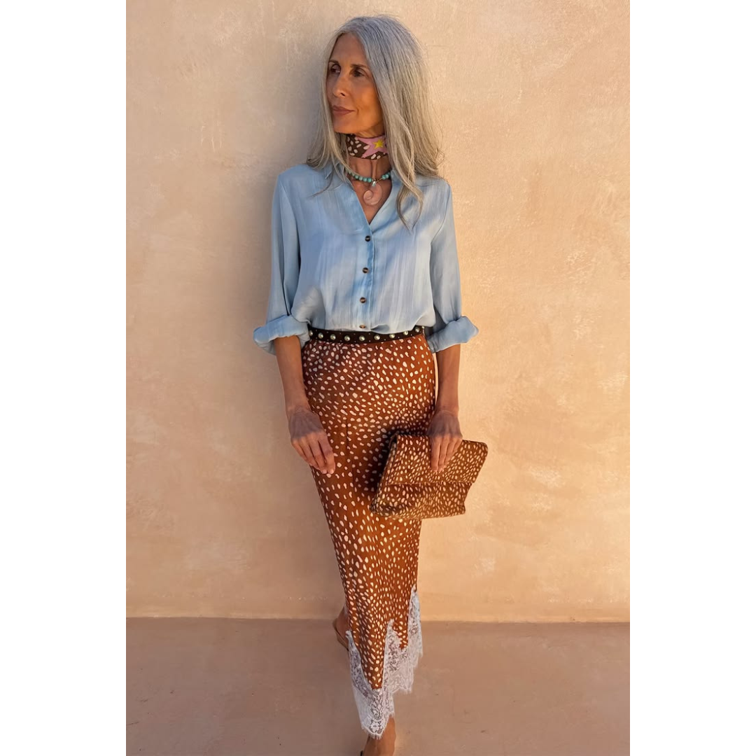 Ice Blue Miley Shirt