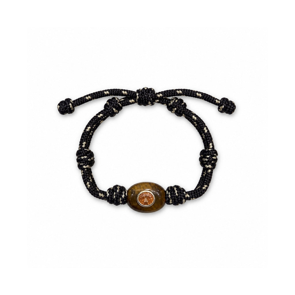 Harlow Paracord Necklace & Bracelet - Brown