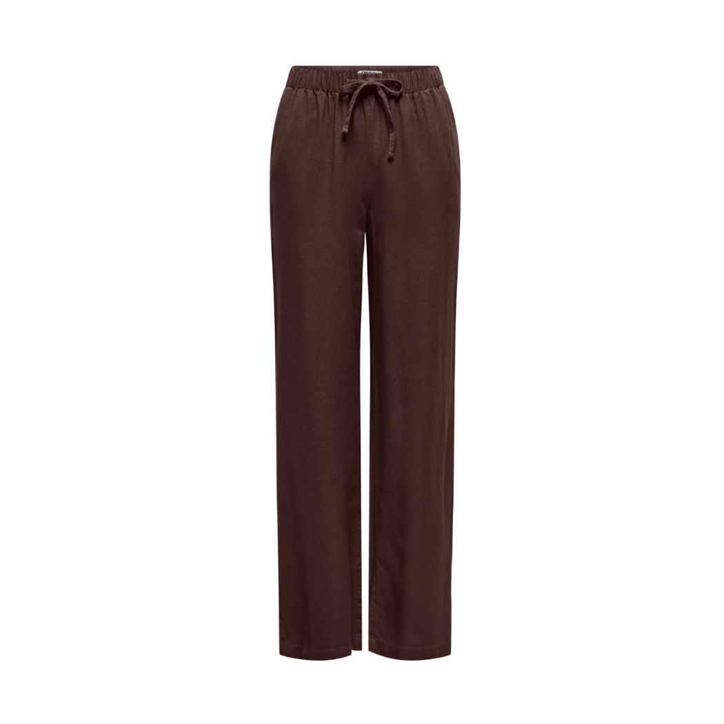 Goa Chocolate Linen Trousers