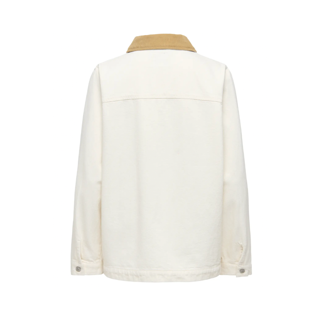 Frankie White Denim Jacket