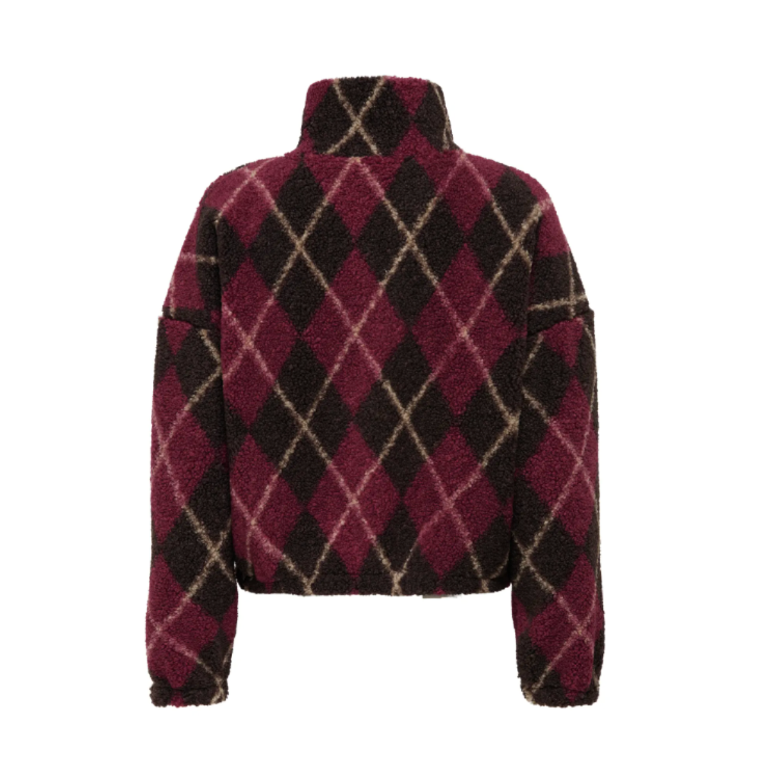 Eline Argyle Fleece Jacket