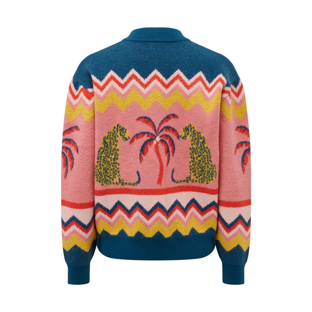 Solana Knitted Bomber