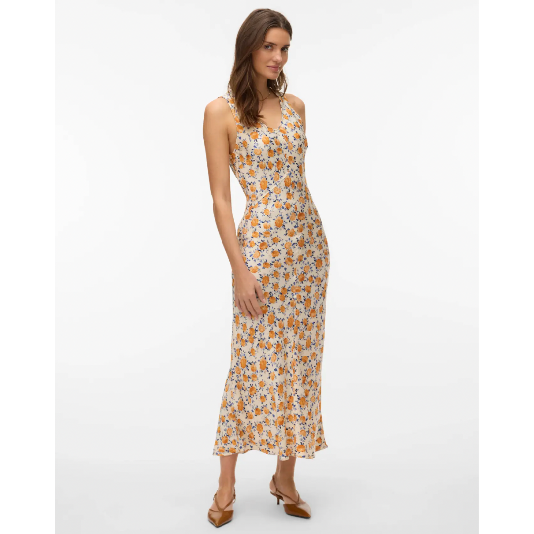 Bamford Satin Midi Dress