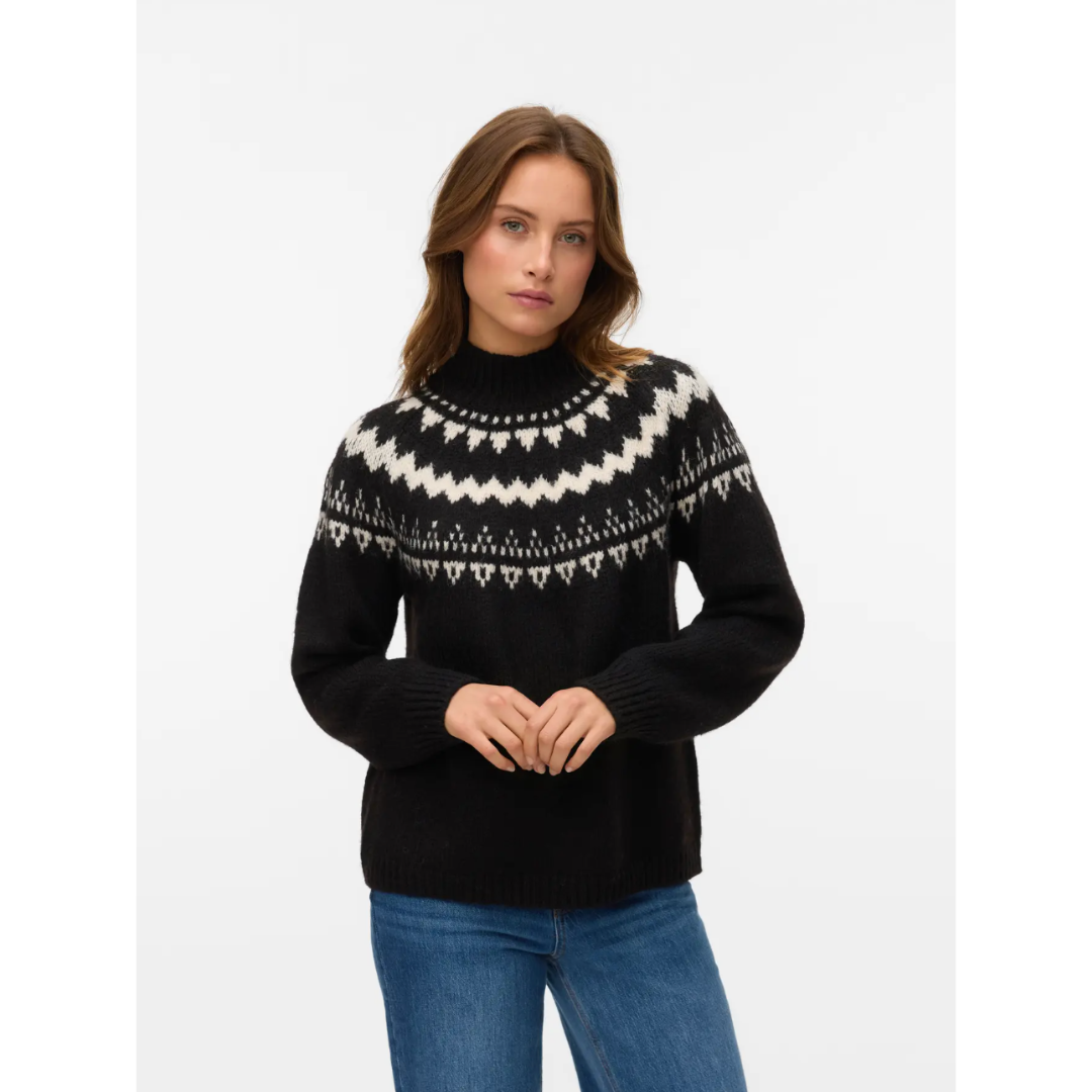 Nordic Fair Isle Knit Jumper