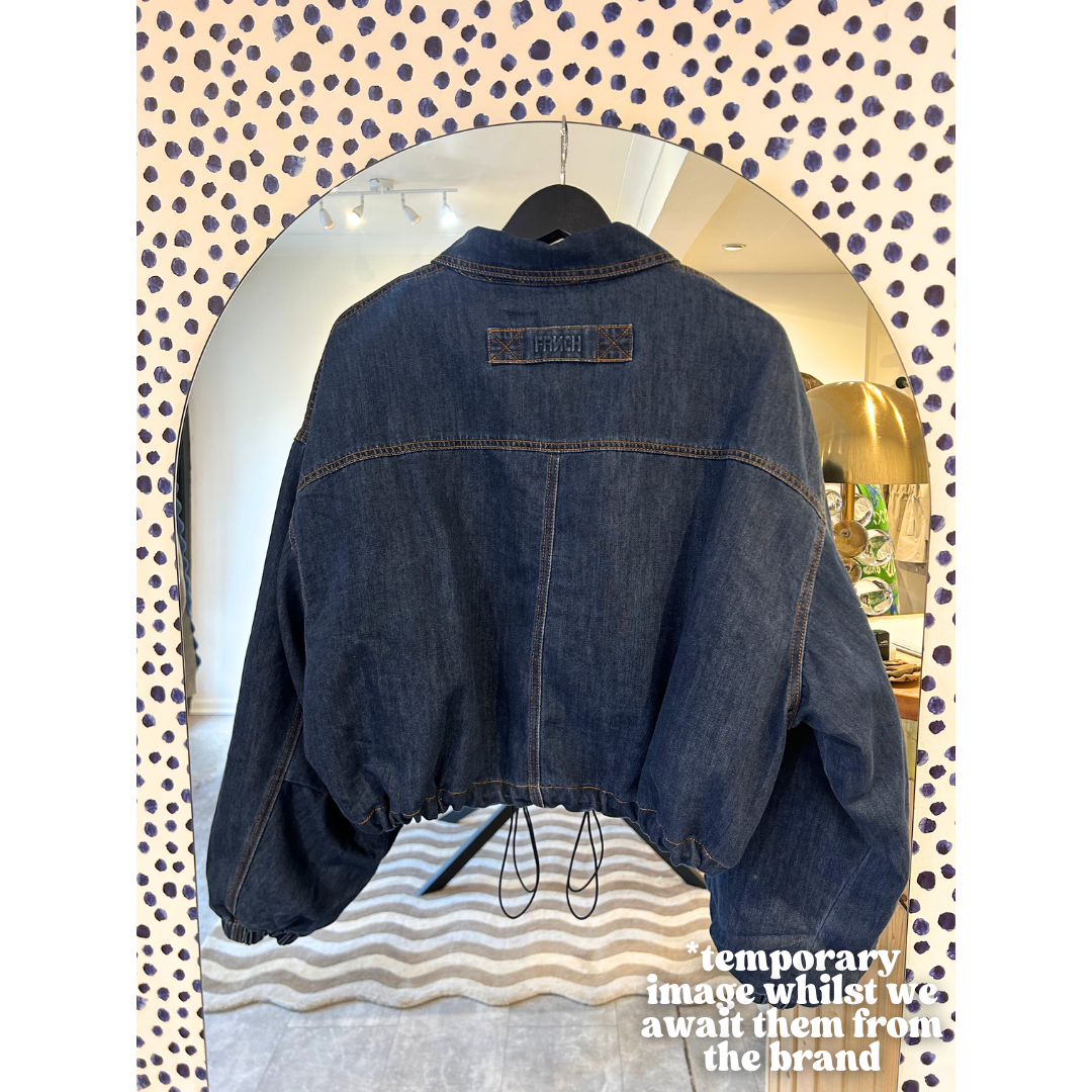 Denim Bomber Jacket