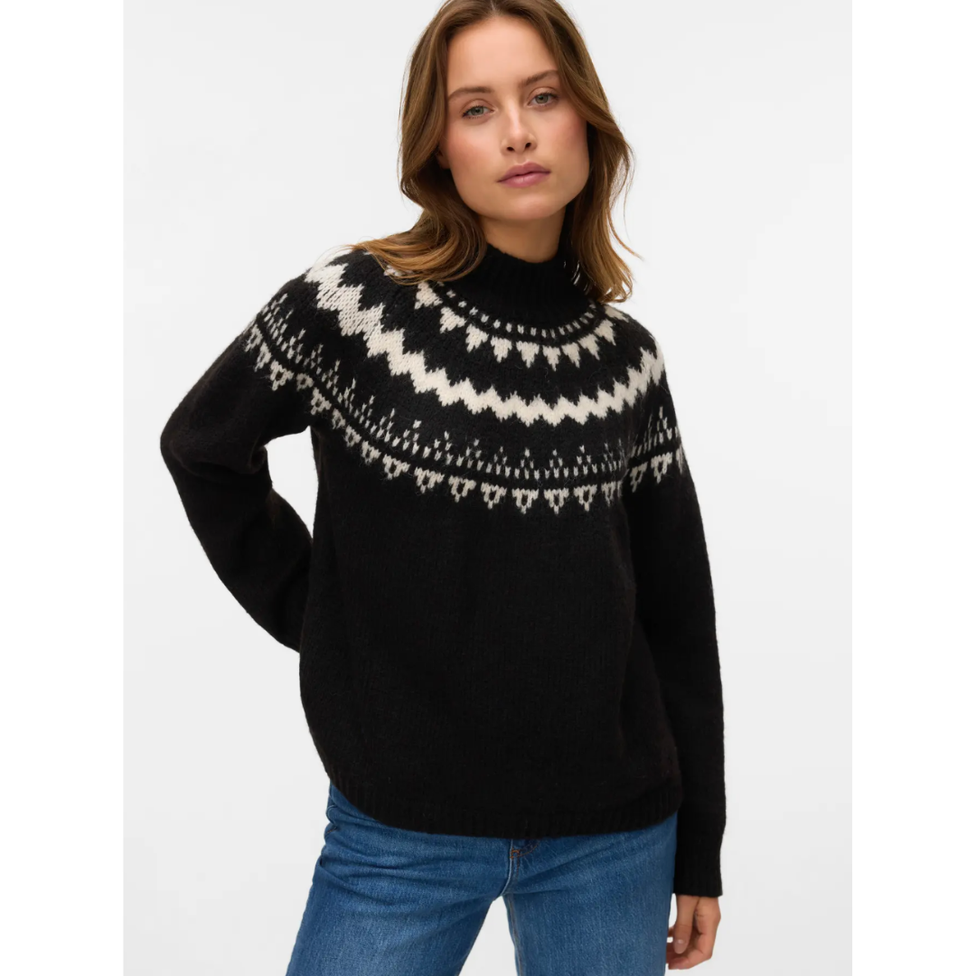 Nordic Fair Isle Knit Jumper