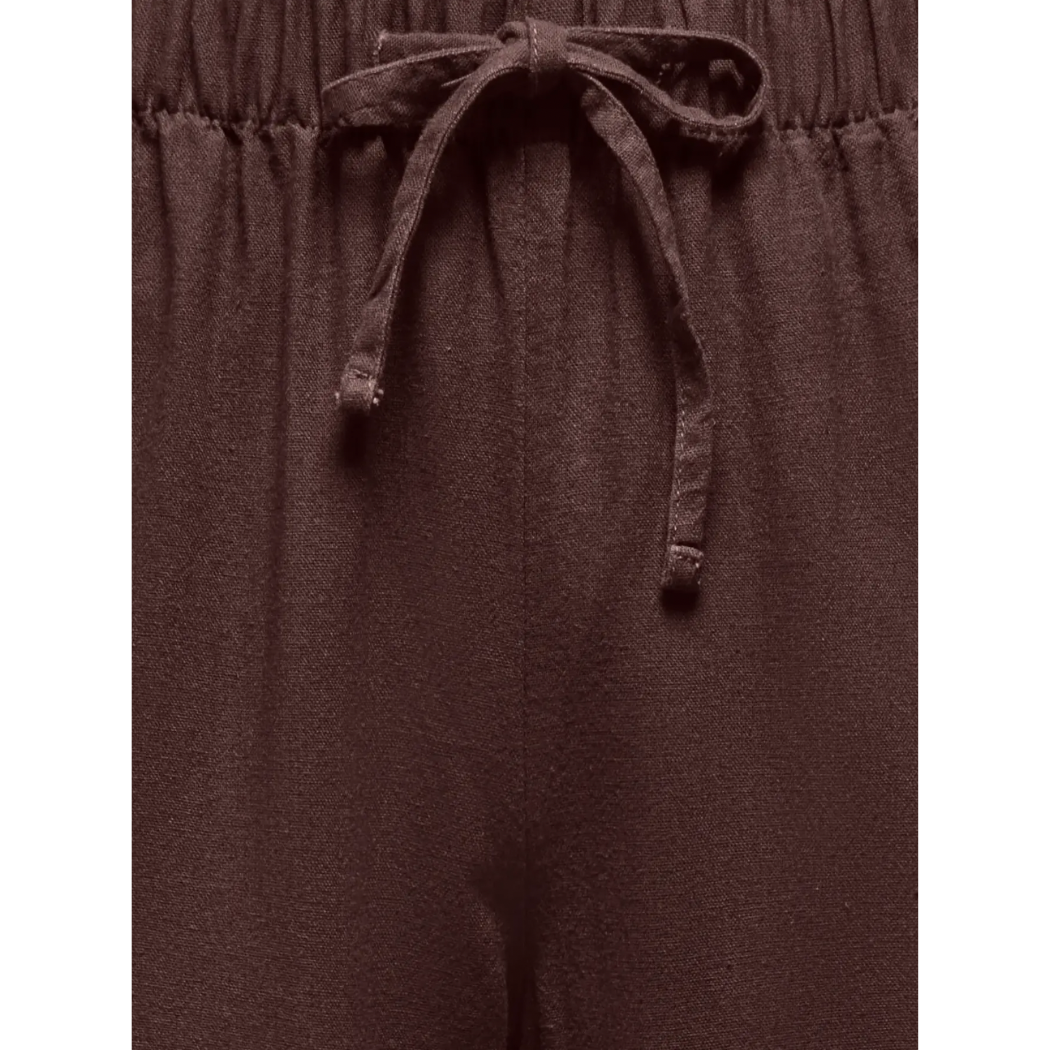 Goa Chocolate Linen Trousers