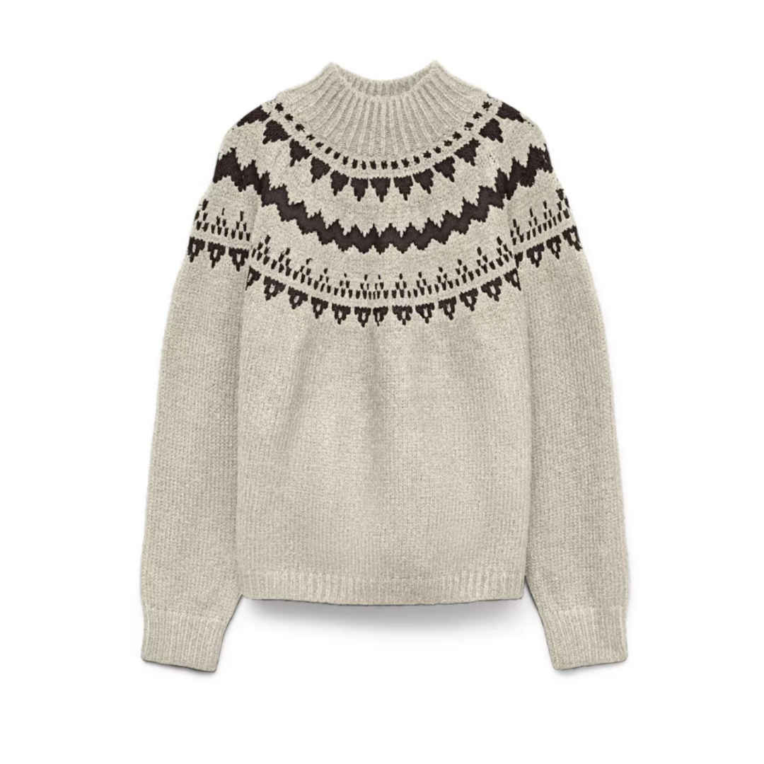 Nordic Fair Isle Knit Jumper