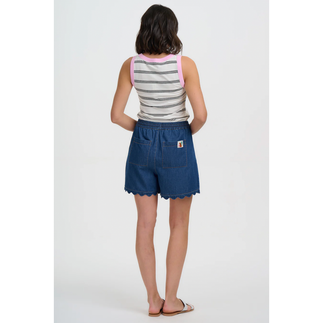 Shelly Scallop Shorts