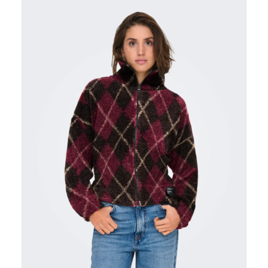Eline Argyle Fleece Jacket
