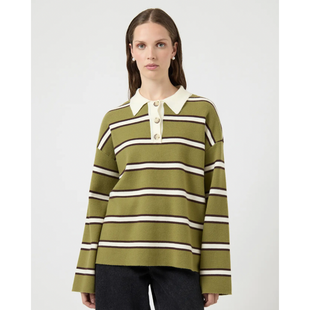 Isabell Knitted Rugby Top