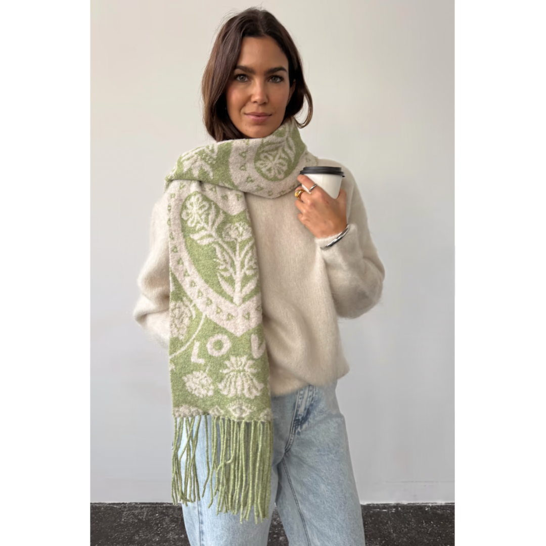 Olive Amara Knit Scarf