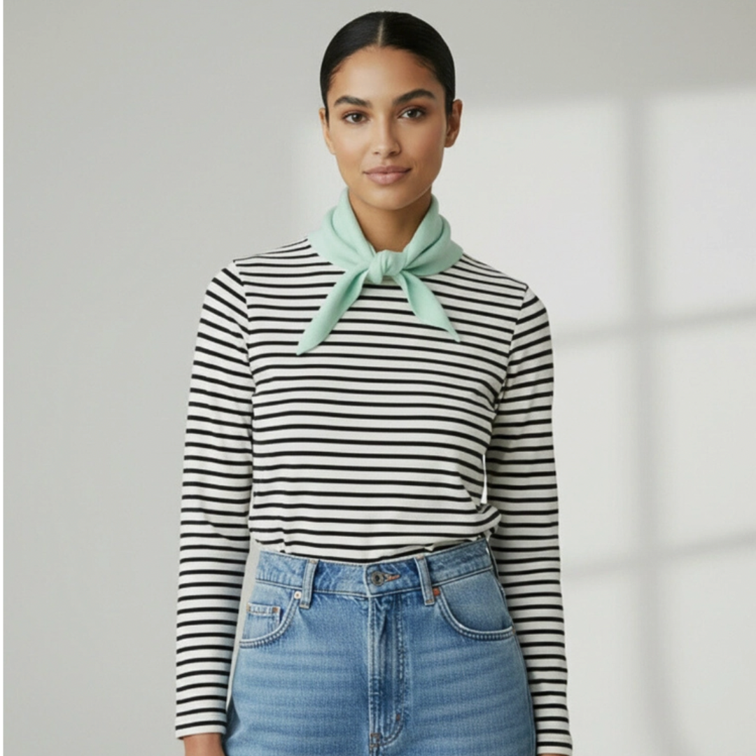 Kyle Mint Green Knit Scarf