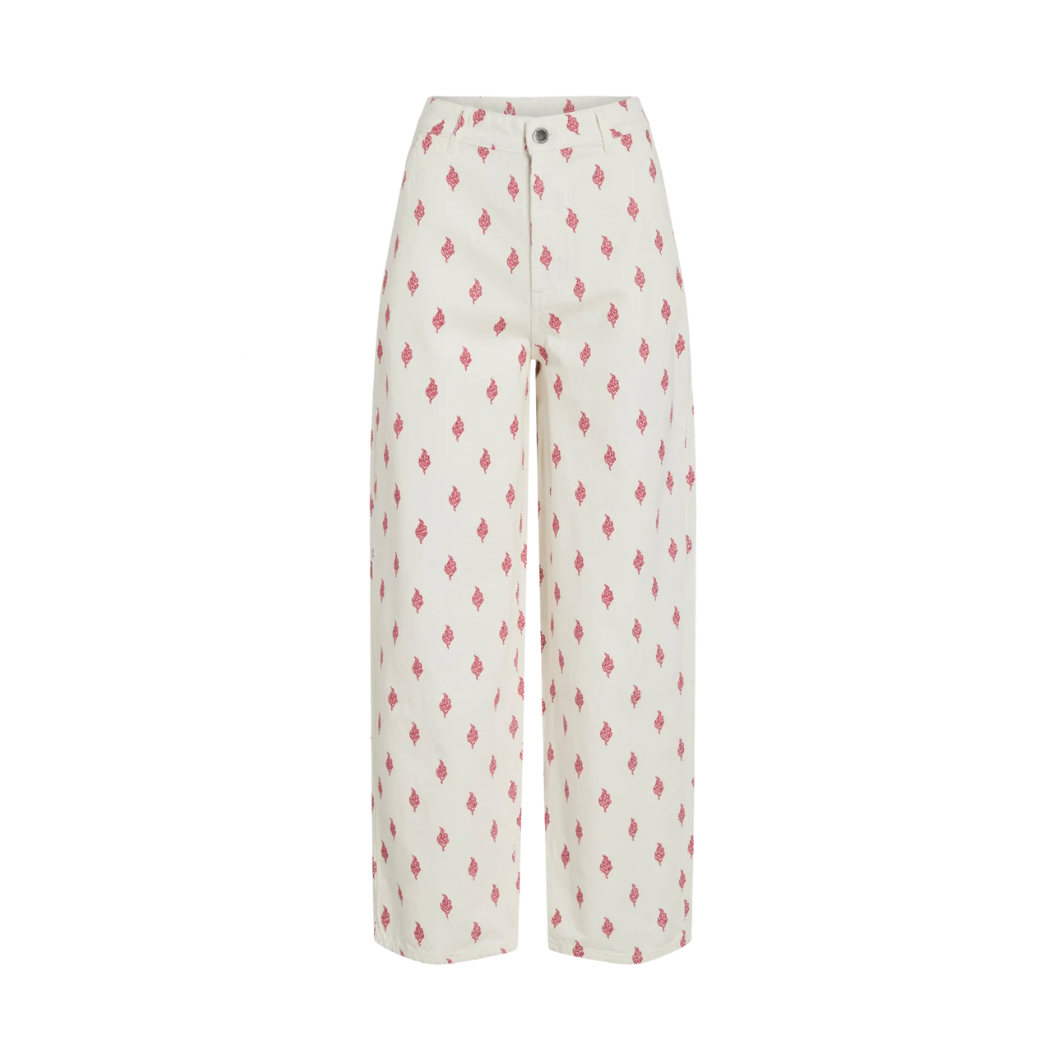 Emma Embroidered 7/8 Jeans