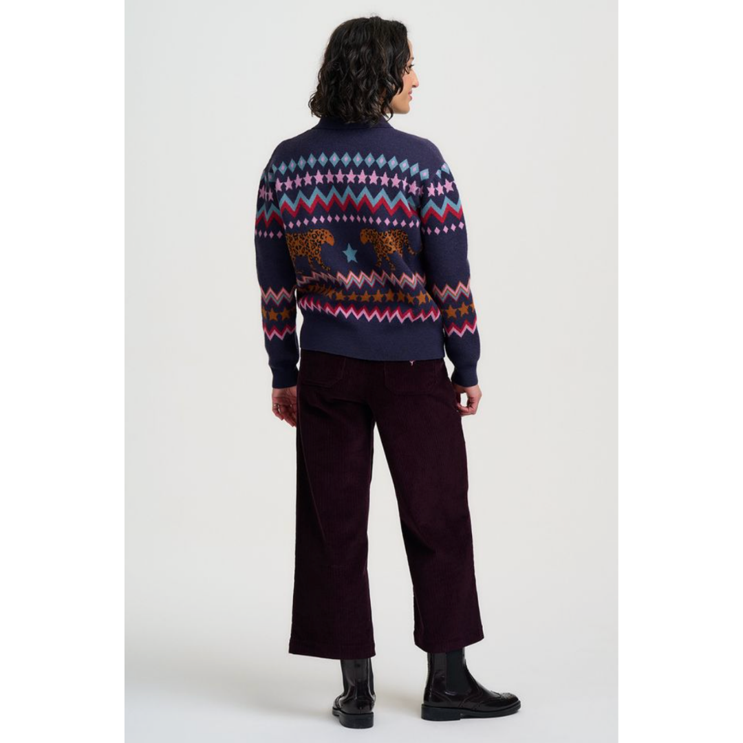 Katlin Knitted Bomber Jacket