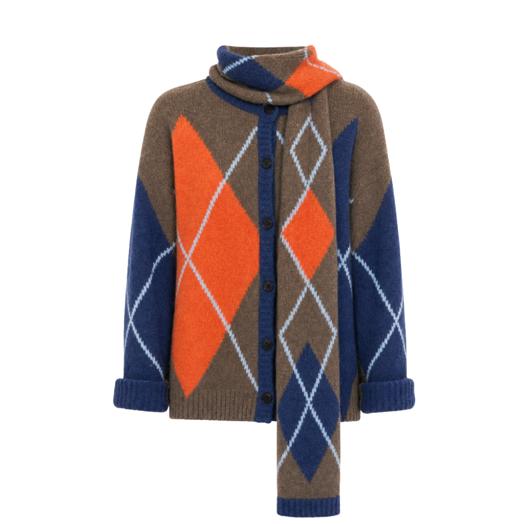Ida Argyle Cardigan