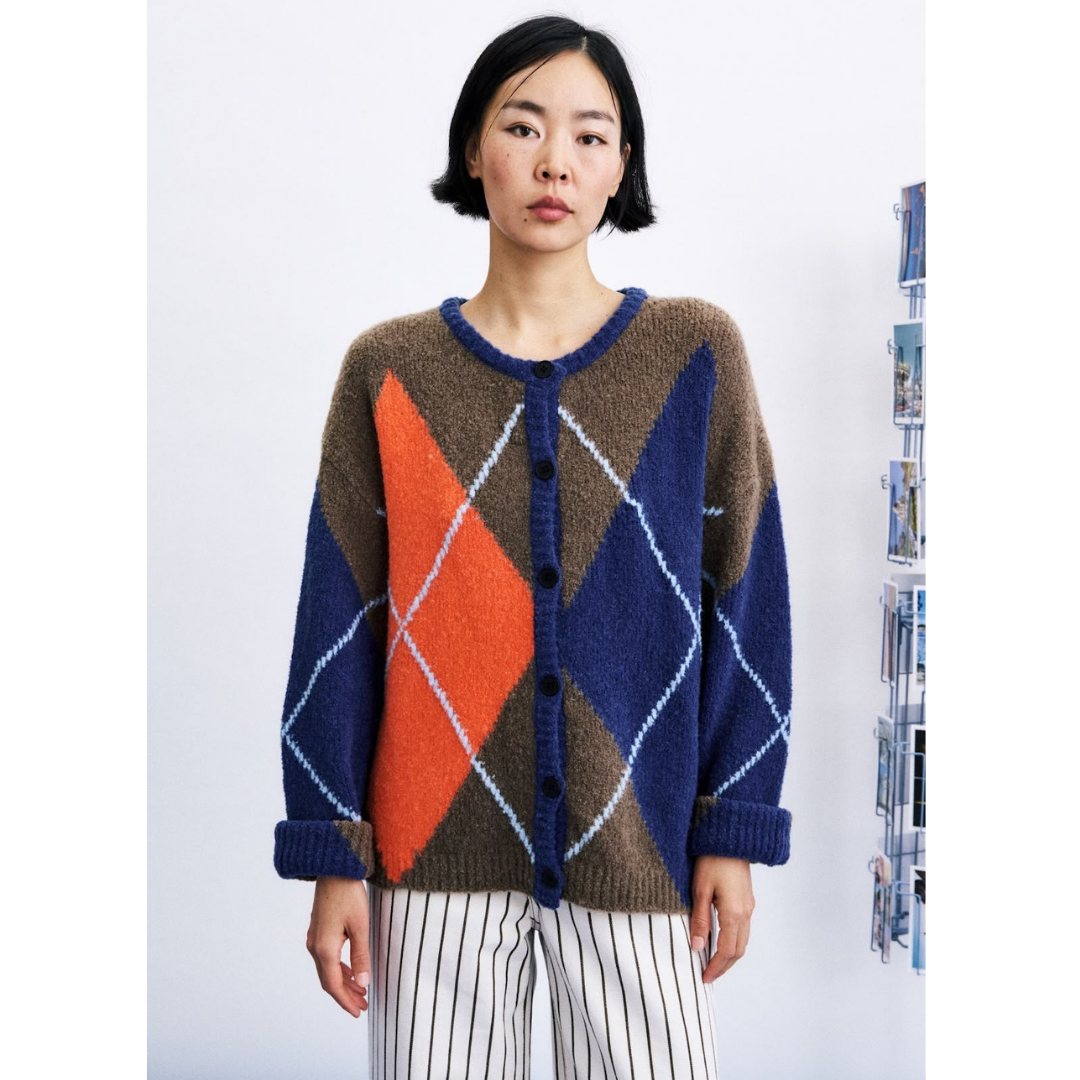 Ida Argyle Cardigan