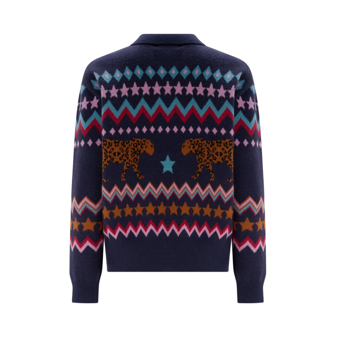 Katlin Knitted Bomber Jacket