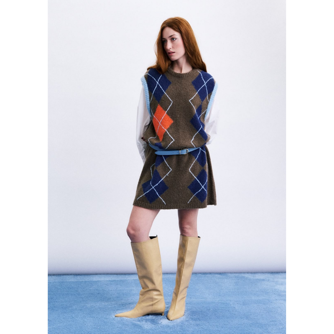 Ida Argyle Dress