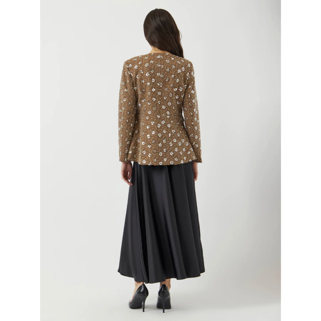 Embellished hourglass Blazer