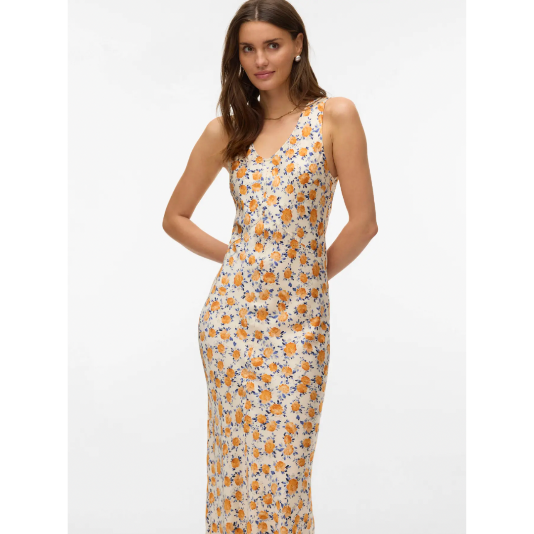 Bamford Satin Midi Dress