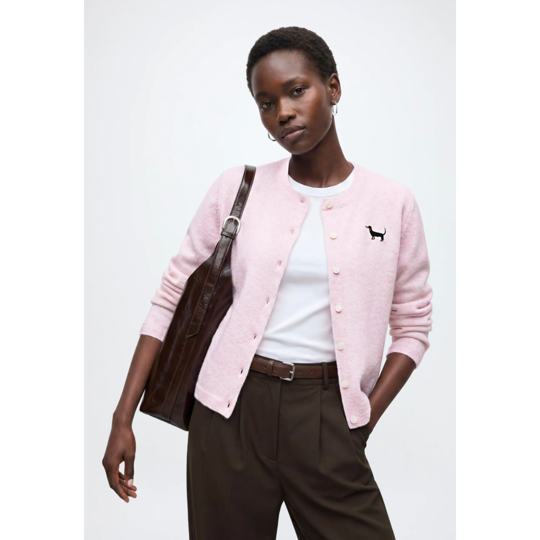 Dachshund Cardigan - Pink