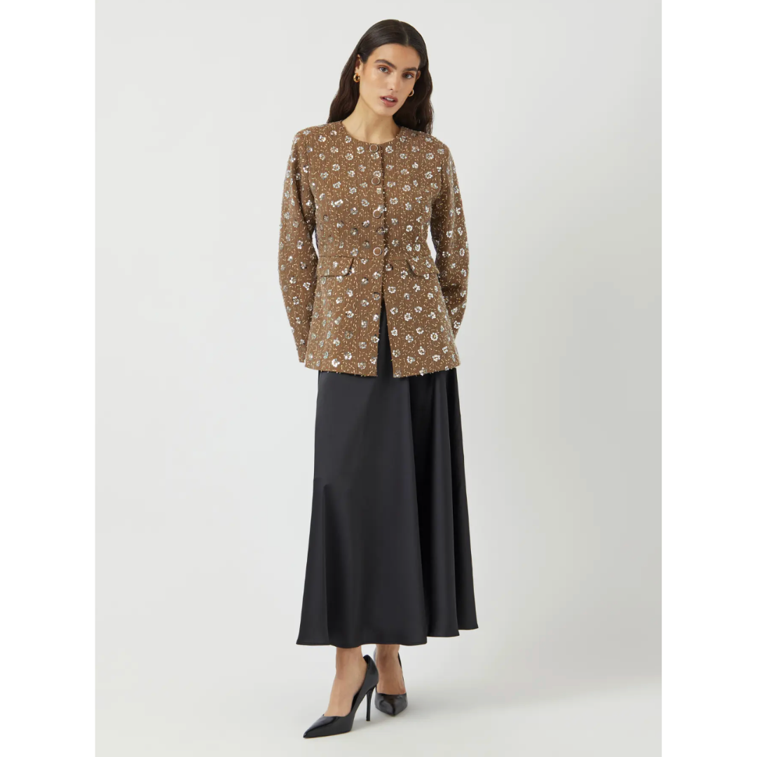Embellished hourglass Blazer